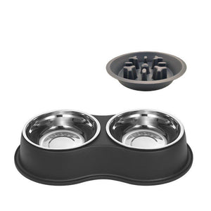 Removable Pet Slow Feeding Bowl